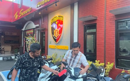 Tim URC Polres Ponorogo Amankan Tersangka Curanmor Lintas Daerah dan 5 Motor Curian
