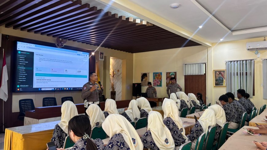 Polres Madiun Edukasi Pelajar, Dorong Pemanfaatan AI Secara Bijak dan Bertanggung Jawab